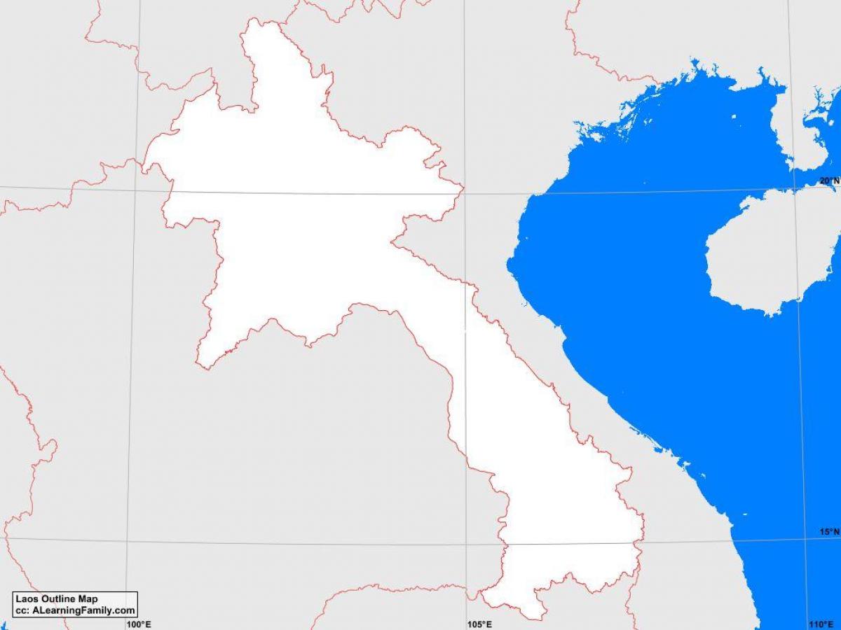 Mapa laos iznijeti