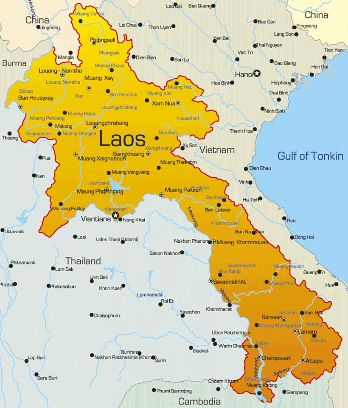 laos na mapi
