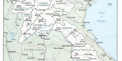 Mapa laos putovati
