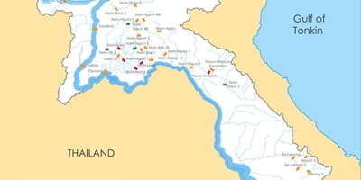 Mapa laos reke